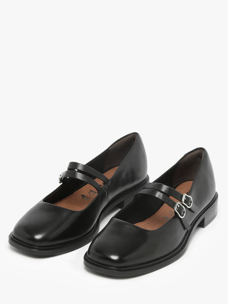 Ballerinas Met Riempjes Uit Leder Tamaris Zwart women 45 ander zicht 2